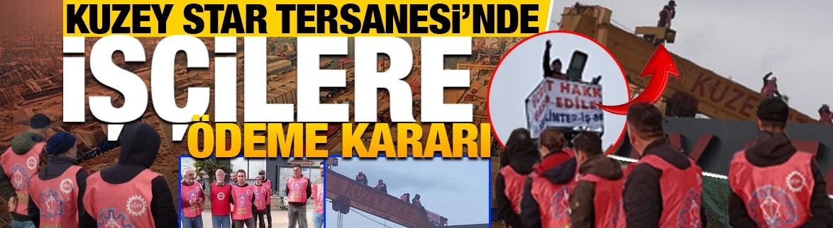 Zafer direnen Kuzey Star işçisinin oldu