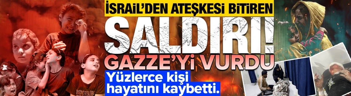 Gazze'de hayatını kaybedenlerin sayısı 300'ü aştı!