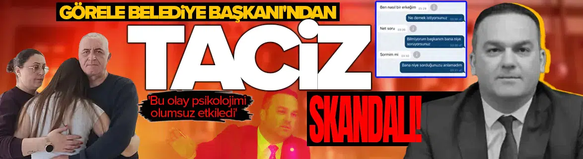 Görele Belediye Başkanı Hasbi Dede'den taciz skandalı : 16 yaşındaki kıza yazdığı mesajlar ortaya çıktı
