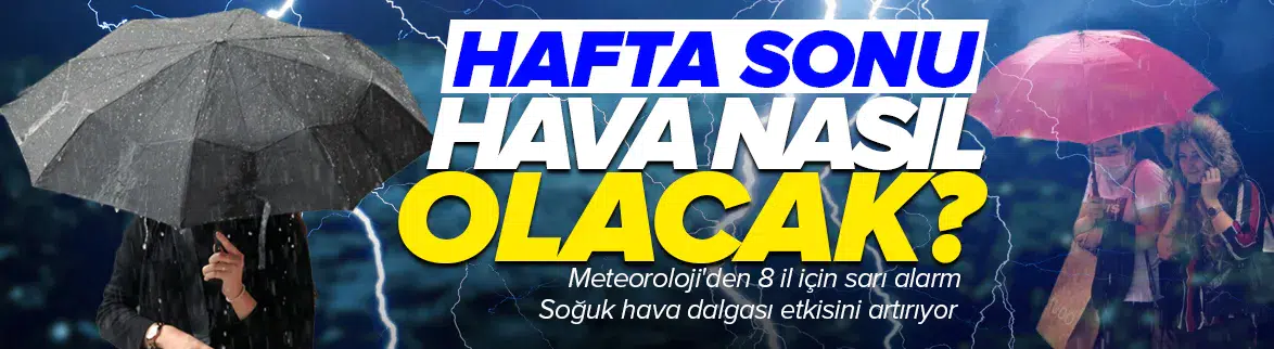 Hafta sonu hava nasıl olacak?