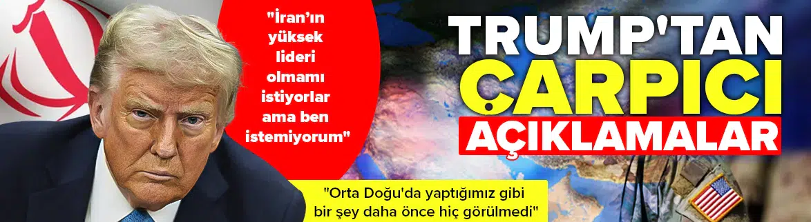 ABD Başkanı Trump : İran anlaşmaya varmayı çok istiyor