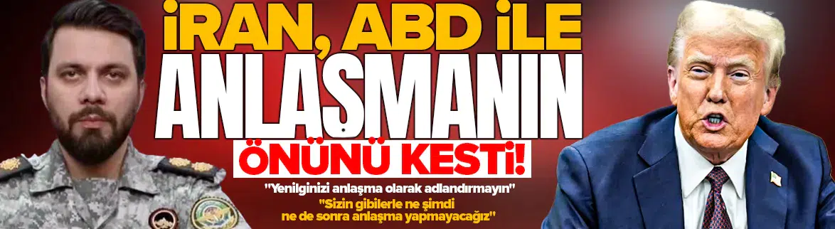 'Ne şimdi ne de sonra anlaşma yapmayacağız'