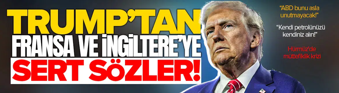Trump: Kendi petrolünüzü kendiniz alın, ABD artık yardım etmeyecek!