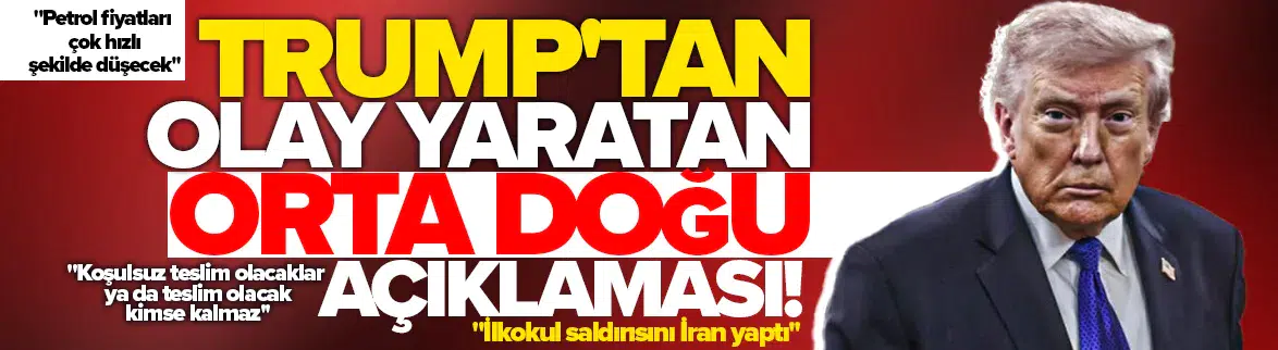 Trump , Orta Doğu’daki operasyonları 'küçük bir macera' olarak tanımladı