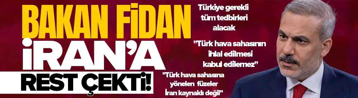 Türk hava sahasının ihlal edilmesi kabul edilemez