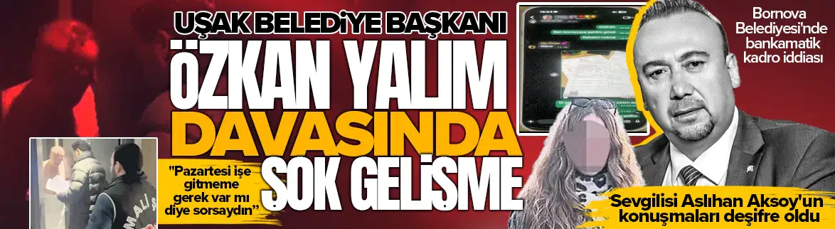 Uşak Belediye'nde sular durulmuyor: Sevgiliye bankamatik kadro !