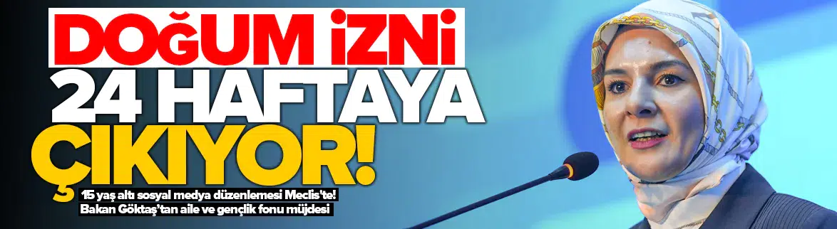 Bakan Göktaş'tan 15 yaş altı sosyal medya ve yeni paket açıklaması