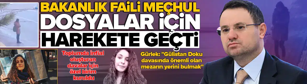 Takipsizlik kararı verilen tüm dosyalar için özel birim kuruldu