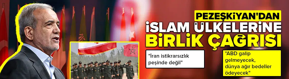 Pezeşkiyan : ABD galip gelmeyecek, dünya ağır bedeller ödeyecek