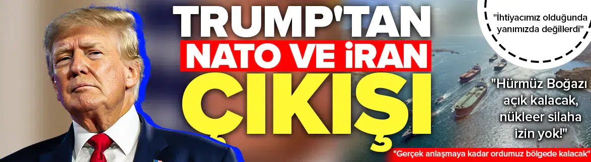 Trump: Gerçek anlaşma sağlanana kadar ordu bölgede kalacak