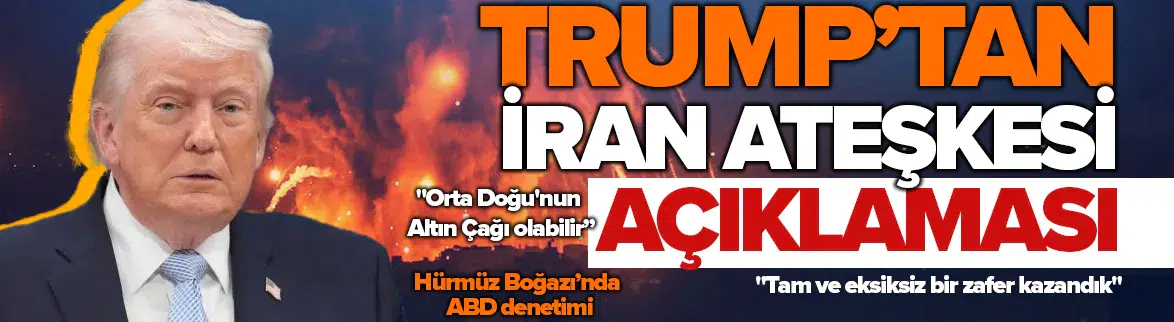 Trump: Orta Doğu'nun Altın Çağı olabilir