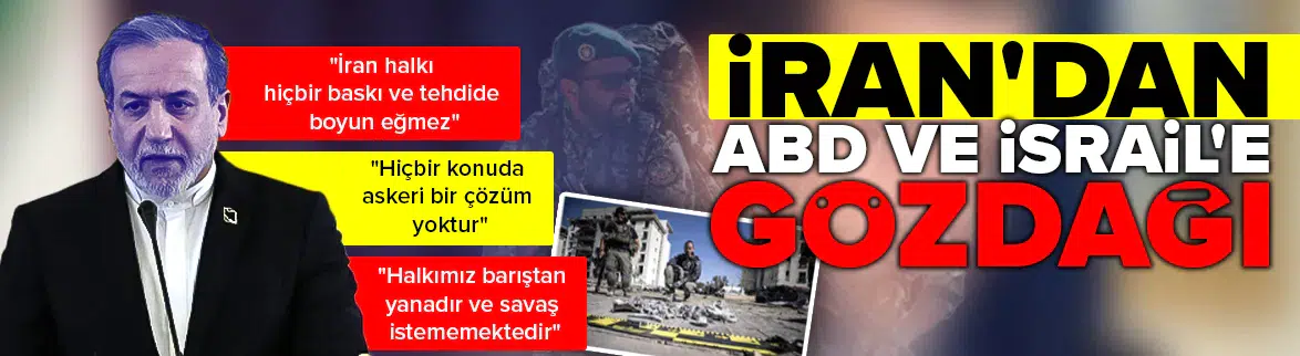 'İran halkı hiçbir baskı ve tehdide boyun eğmez'