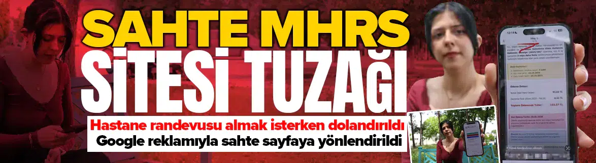 Sahte MHRS sitesi tuzağı
