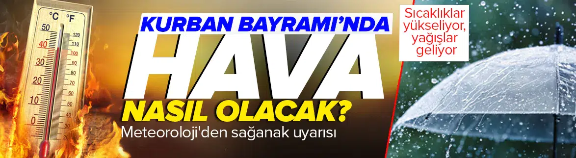Kurban Bayramı'nda hava nasıl olacak?