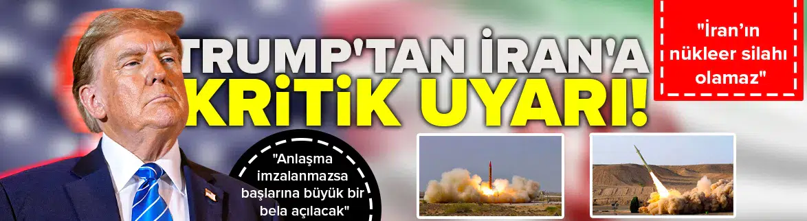 Anlaşma imzalanmazsa başlarına büyük bir bela açılacak