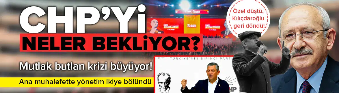 Özel yönetimi düşürüldü, Kılıçdaroğlu geri döndü