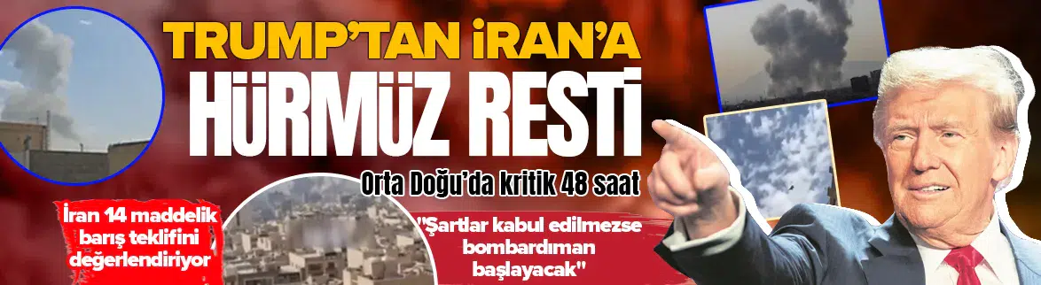 Trump’tan İran’a 'Hürmüz' resti