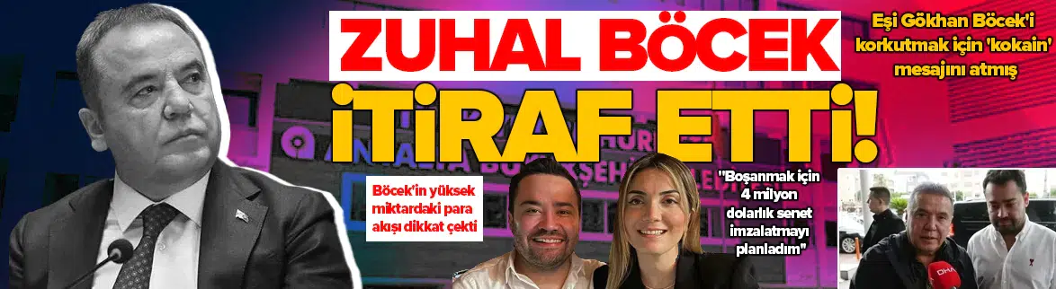 Zuhal Böcek'in ifadesi ortaya çıktı