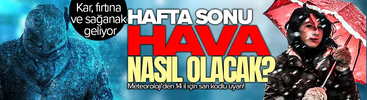 Hafta sonu hava nasıl olacak?