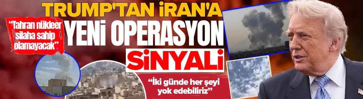 “İstersek, İran'ın altyapısını iki günde yok edebiliriz”