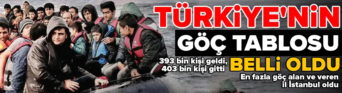 Uluslararası göç istatistikleri açıklandı