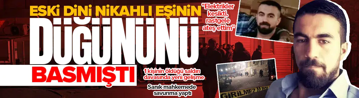 "Elektrikler kesikti, rastgele ateş ettim"