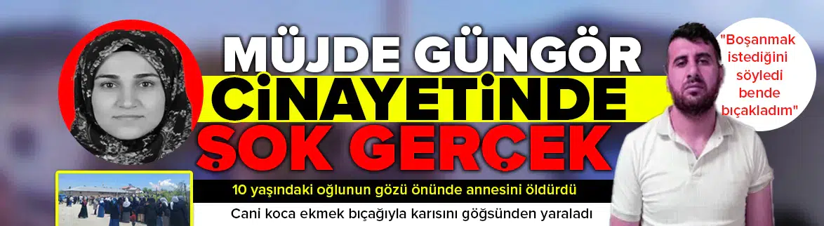 Eşini oğlunun gözü önünde öldüren zanlının ifadesi ortaya çıktı