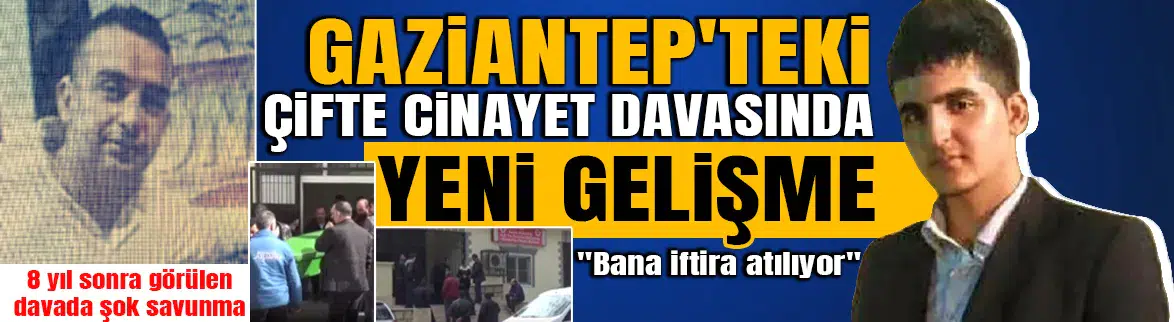 8 yıl önceki çifte cinayet davasında şoke eden savunma
