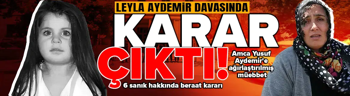 Leyla Aydemir davasında karar