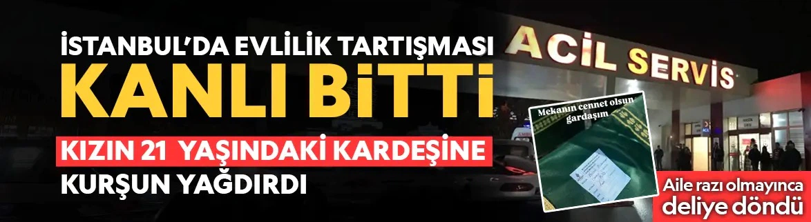 Aileler evliliğe izin vermedi, sokak ortasında kurşun yağdırdı