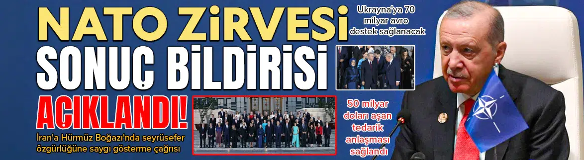 NATO Zirvesi sonuç bildirisi açıklandı !