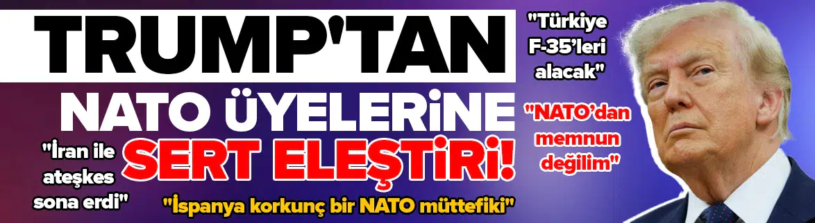 'Türkiye F-35’leri alacak, İran ile ateşkes bitti'