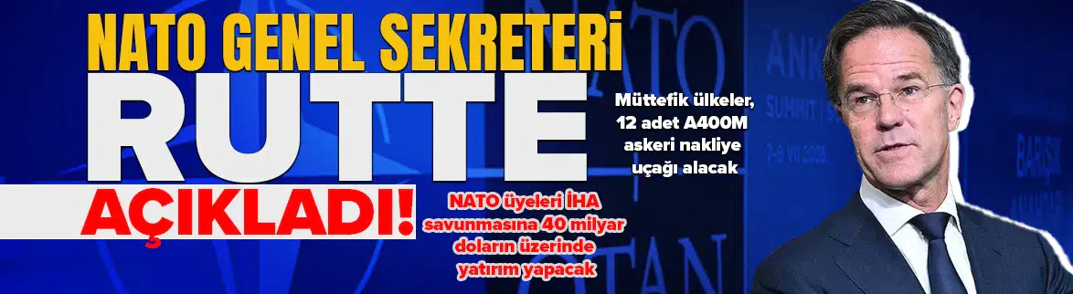 'NATO ülkeleri hava gücünü A400M uçaklarla artıracak'