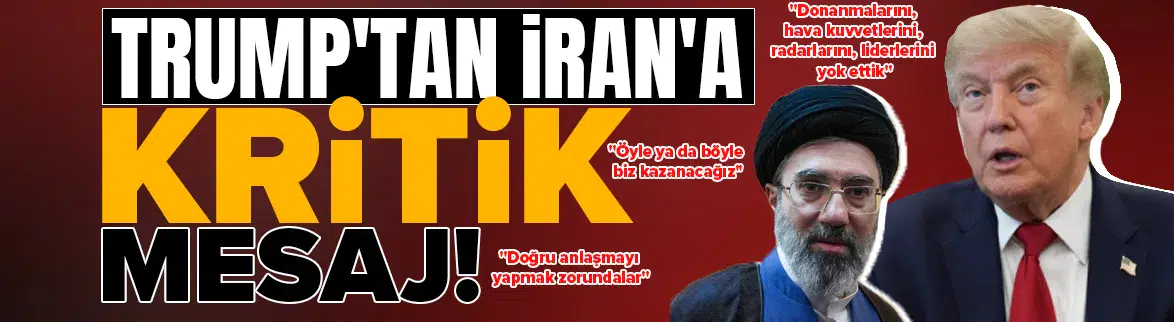 "İran bir anlaşma yapmak için can atıyor"