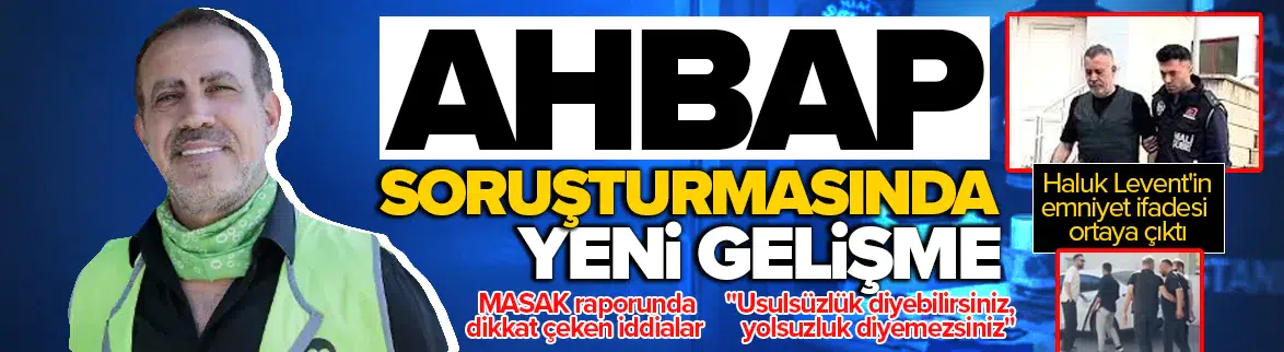 Haluk Levent'in ilk ifadesi ortaya çıktı