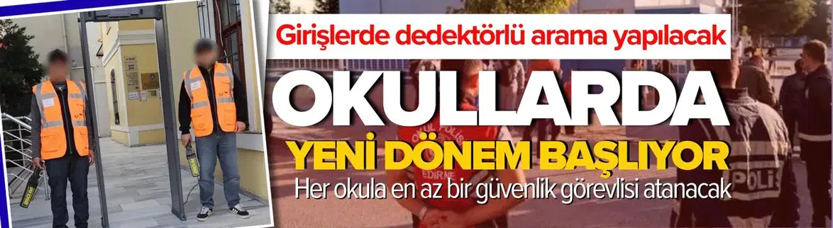 Okullarda yeni dönem resmen başlıyor