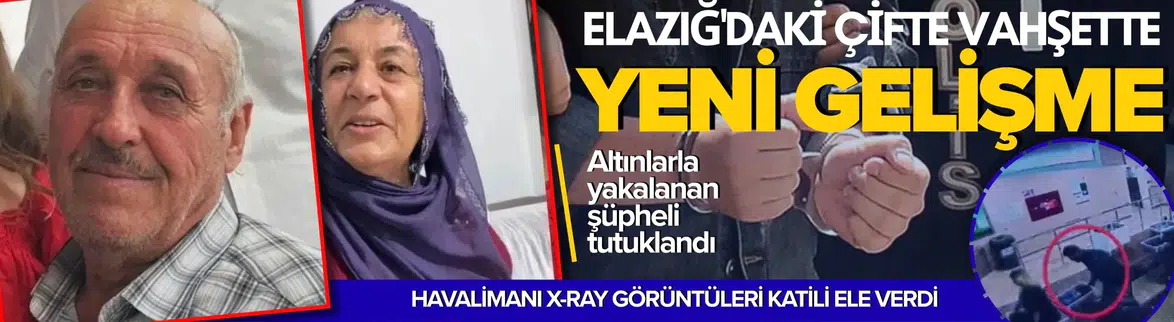 Yangın süsü verilen çifte cinayeti havalimanındaki X-Ray cihazı çözdü