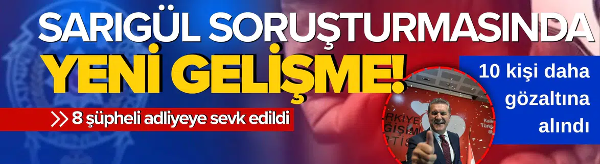 Mustafa Sarıgül hakkındaki soruşturmada 8 şüpheli adliyeye sevk edildi