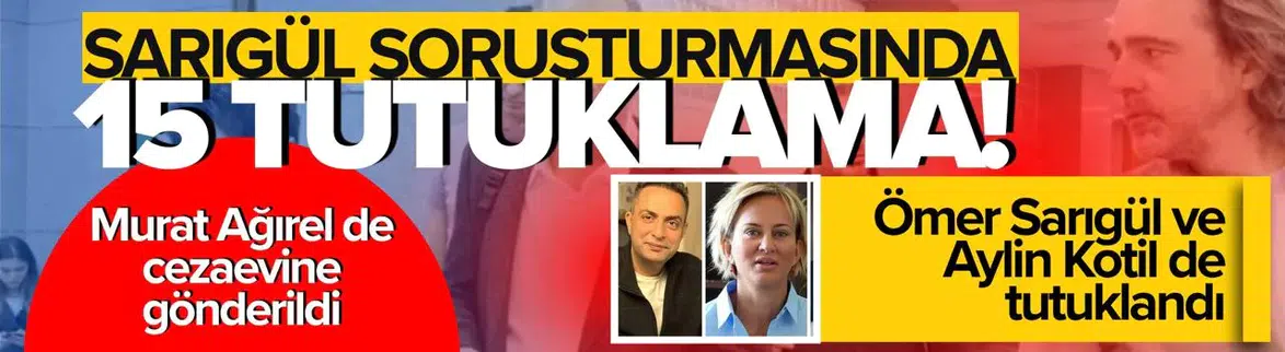 Sarıgül ve Kotil Tutuklandı!