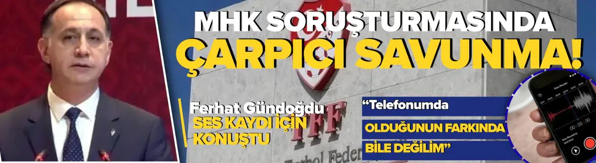 Ferhat Gündoğdu hakimlikte savunma yaptı