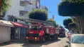 Alanya'da bir otelin kazan dairesinde yangın çıktı