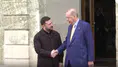 Cumhurbaşkanı Erdoğan, Ukrayna Devlet Başkanı Zelensky'i karşıladı