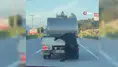 Bolu'da kurbanlığı araçtan sarkıtan sürücüye rekor ceza