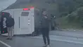 Susurluk'ta yolcu otobüsü devrildi: 25 yaralı