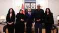 Bakan Gürlek, Rojin Kabaiş'in ailesiyle bir araya geldi