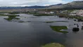 Kura Nehri taştı, Ardahan Ovası göle döndü