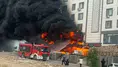Şanlıurfa'da depoda korkutan yangın