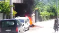Batman'da motosiklet küle döndü
