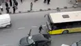 Arnavutköy'de feci kaza : Sürücü sinir krizi geçirdi