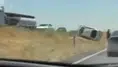 Siverek'te otomobil bankete düştü : 4 kişi yaralandı